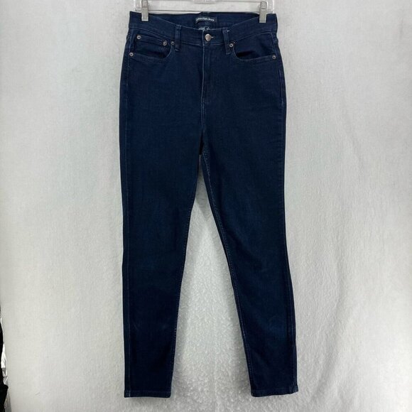 Calvin Klein Other - Calvin Klein Jeans Women's 10 Dark Blue Denim Skinny Ankle High Rise Zip Stretch